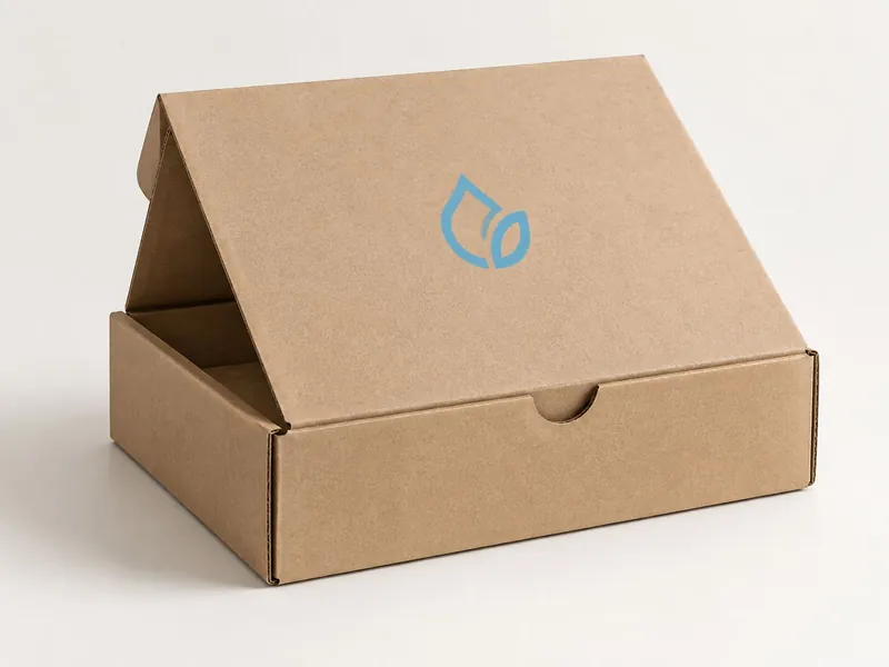 Exemple de boîte e-commerce en carton kraft