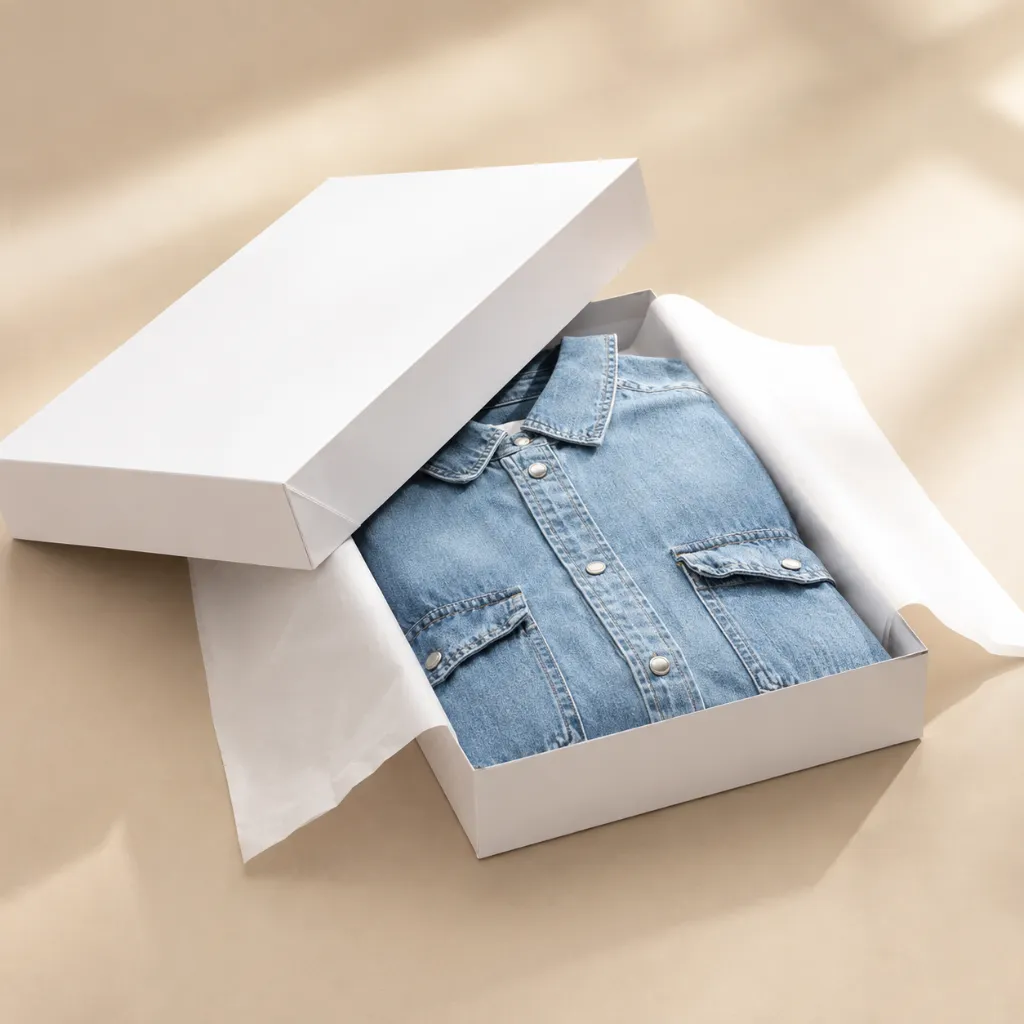 Boîte vêtement avec couvercle 3