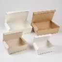 Clamshell Kraft Food Box 3
