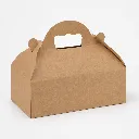 Caissette patissière à poignées blanche 1