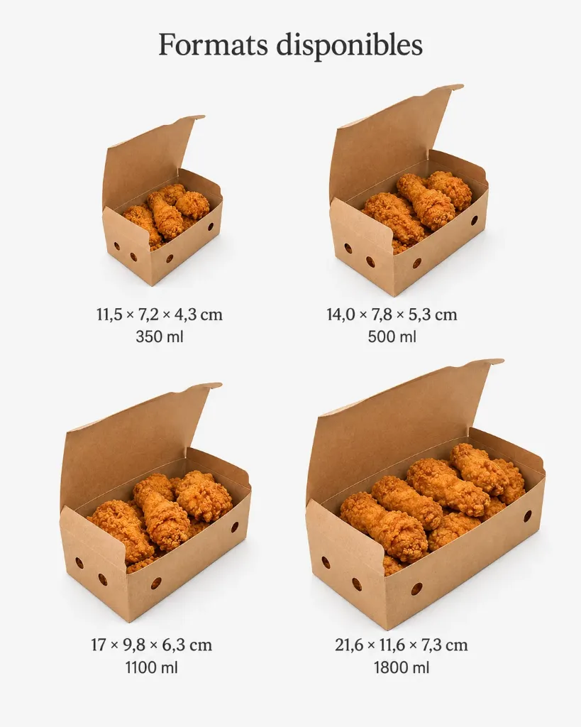 Boite carton chicken