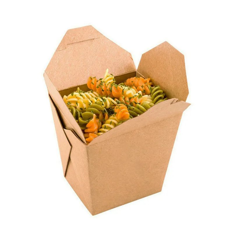 Noodle Takeaway Boxes (7×5×7,5 cm — 350 ml, Carton  Ingraissable)
