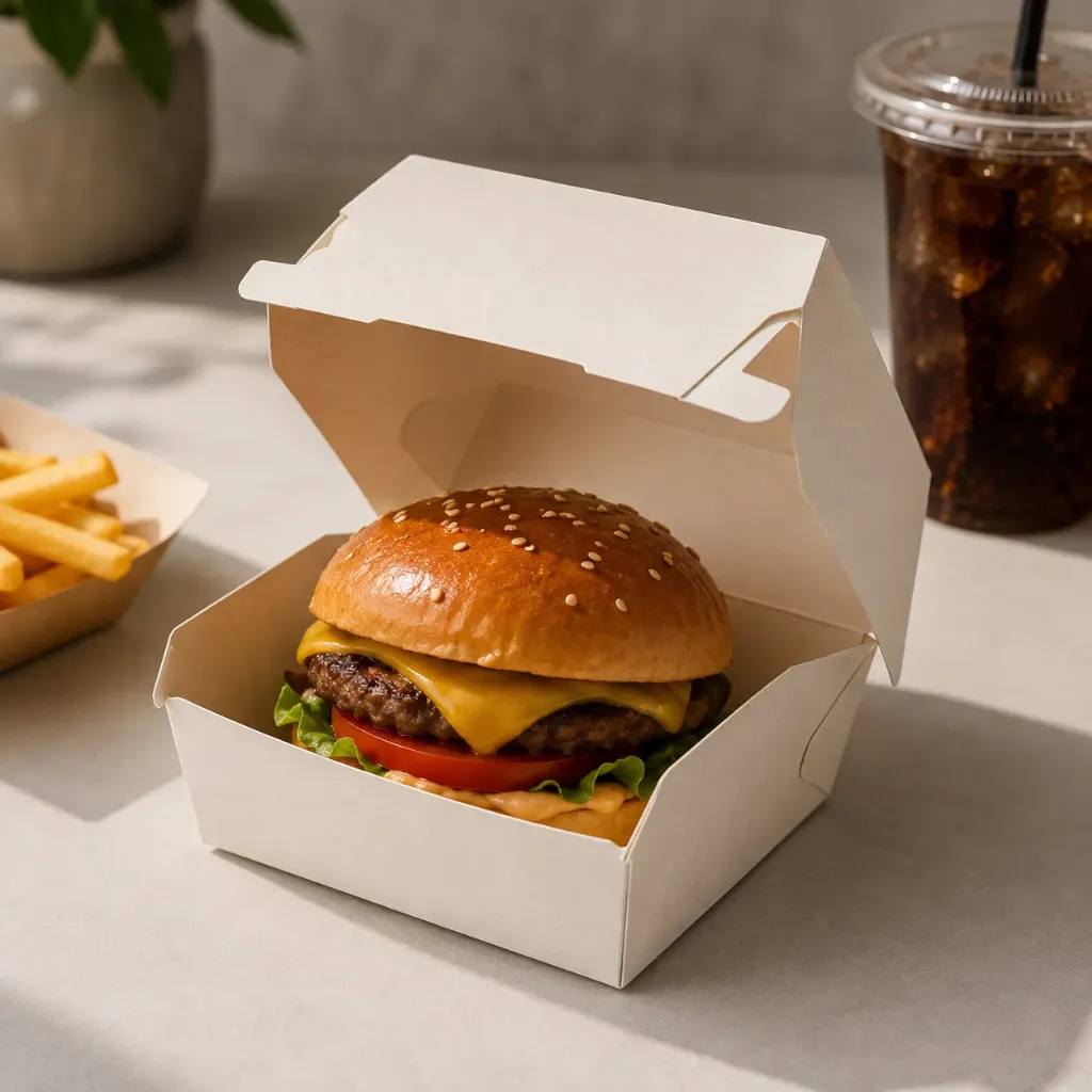 Burger box (Carton  Ingraissable)