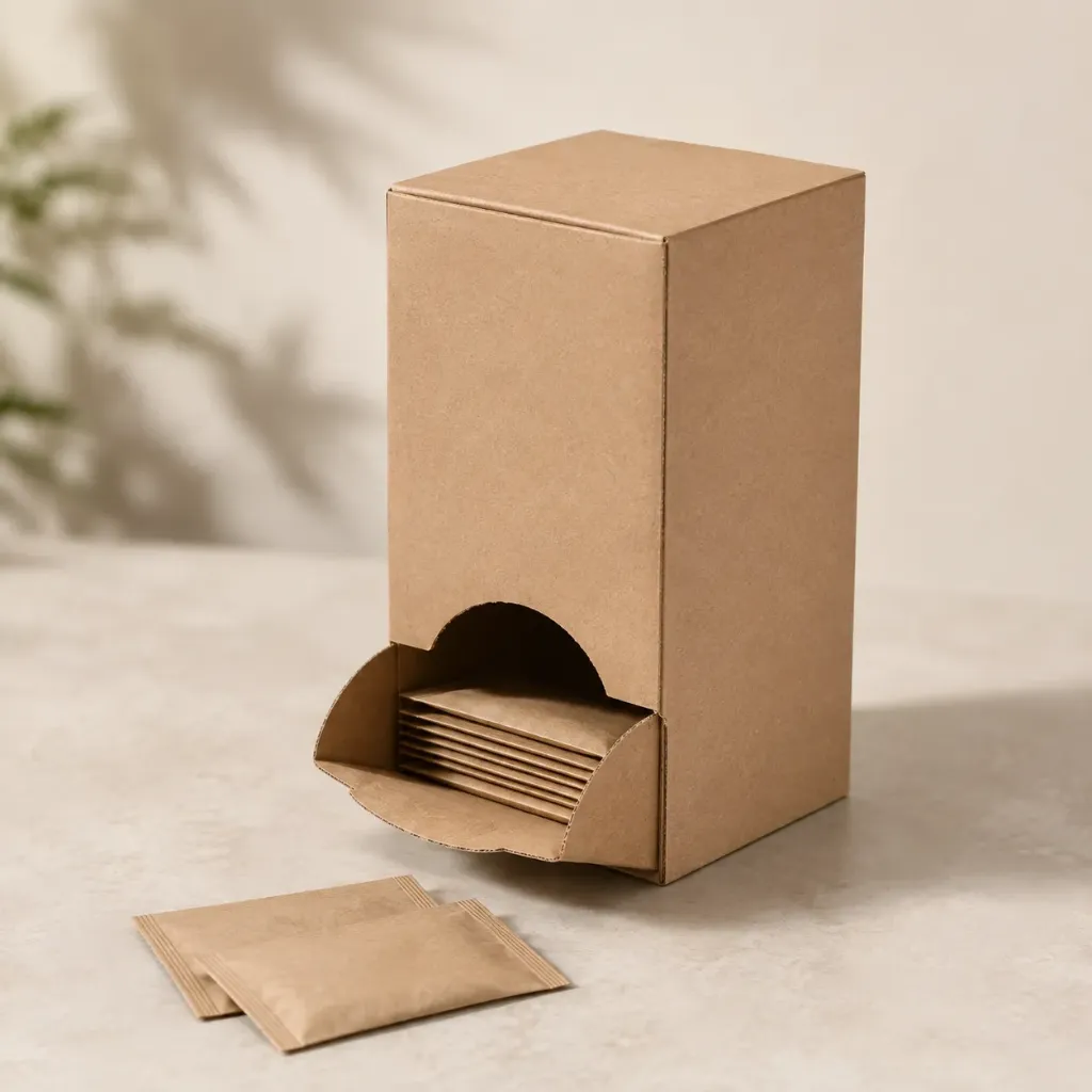 BT00775-Boite distributeur vertical en carton