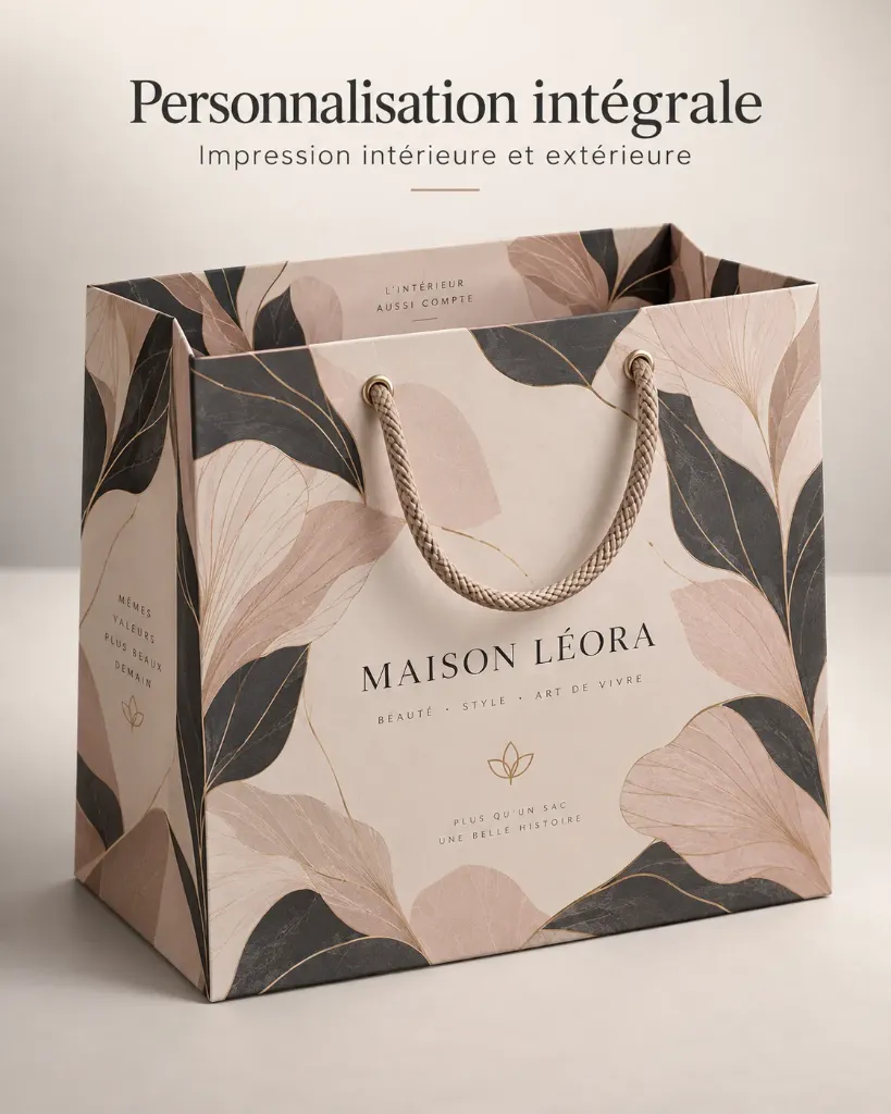 Sac Shopping Personalisation  Intégrale