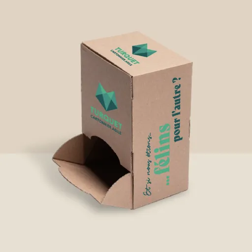 Boîte distributrice verticale en carton