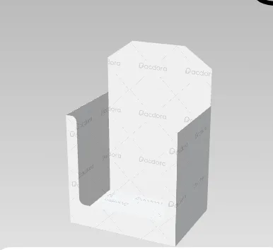 Présentoir à fond automatique