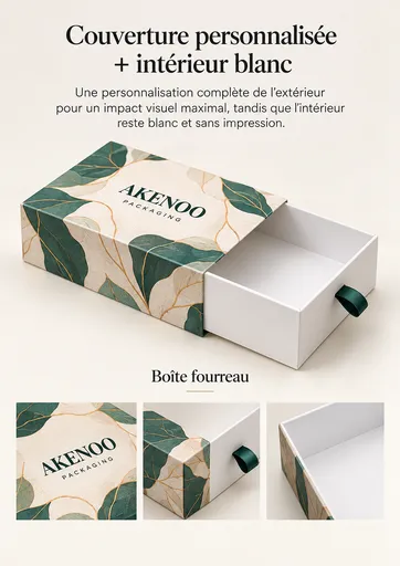 Coffret rigide à tiroir