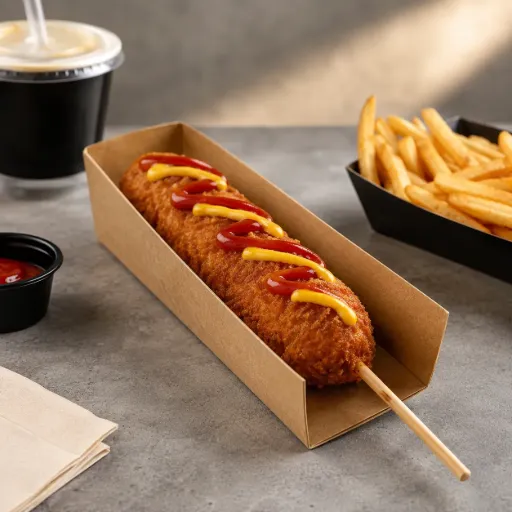 Etui hot-dog Carton